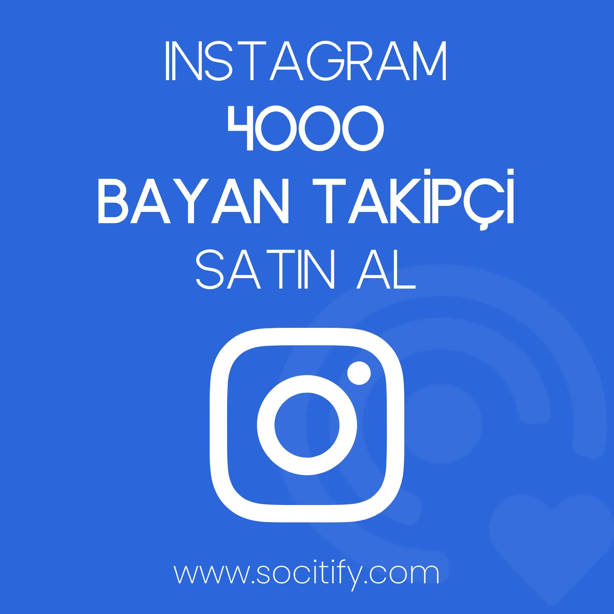 Instagram 4000 Bayan Takipçi