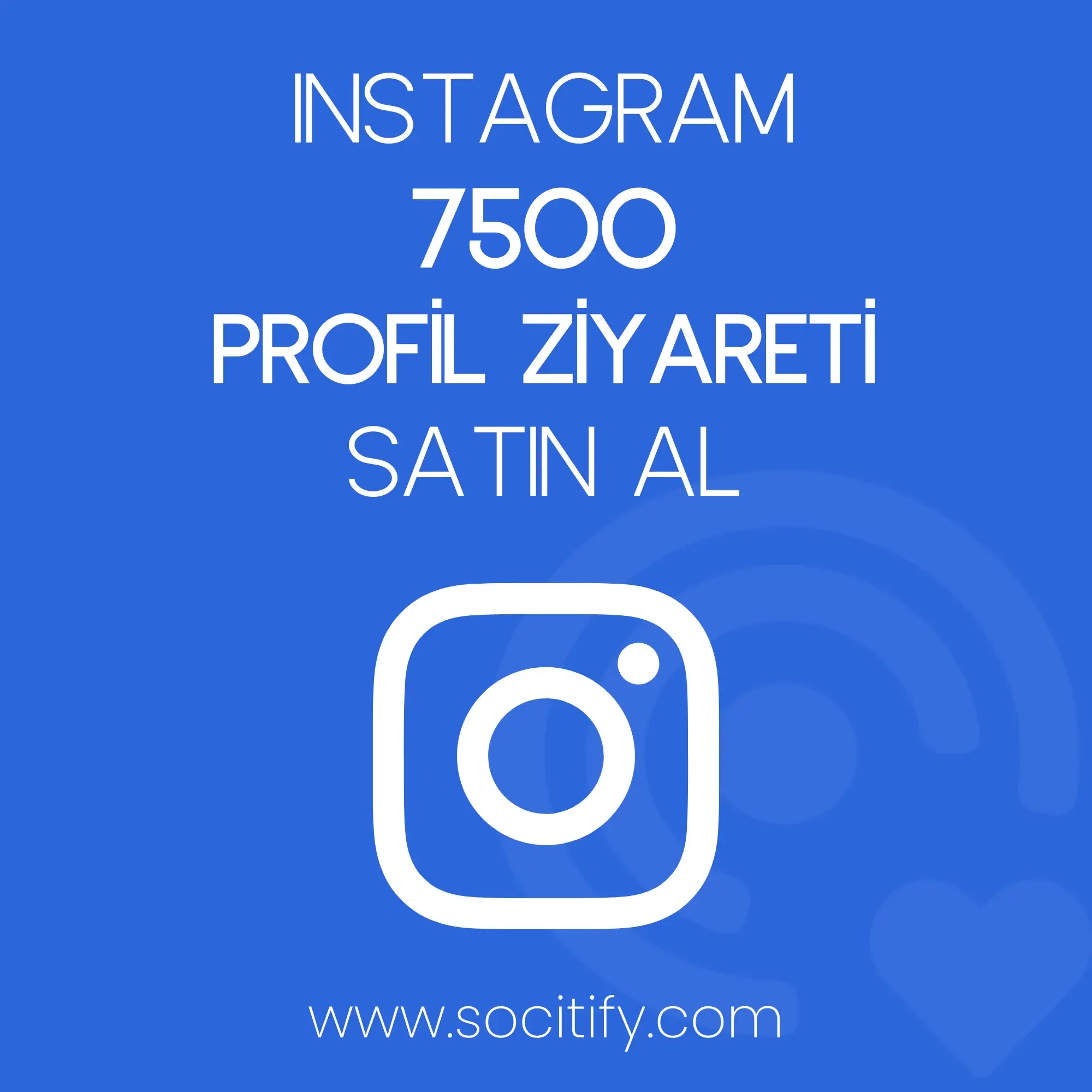 Instagram 7500 Profil Ziyareti