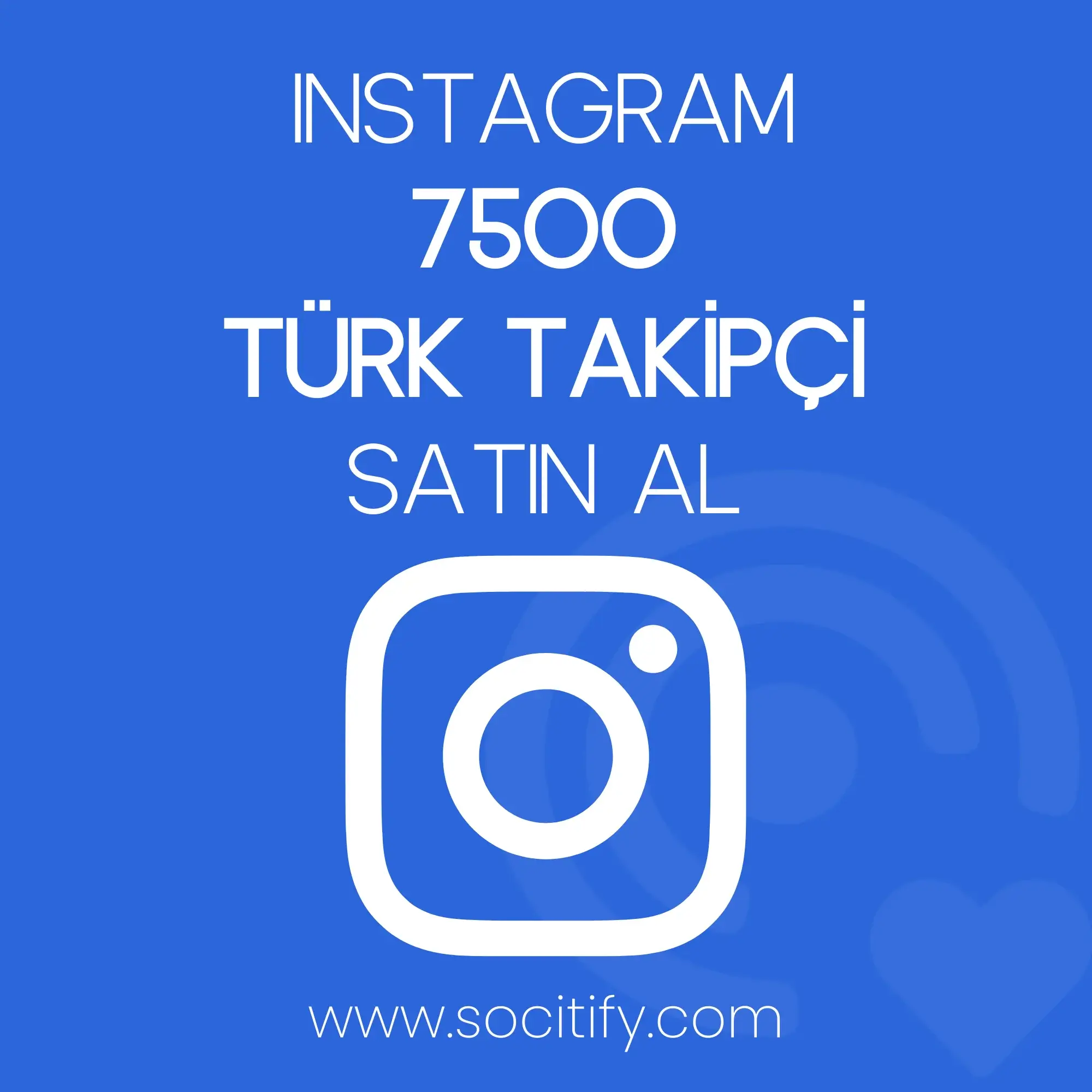 Instagram 7500 Türk Takipçi