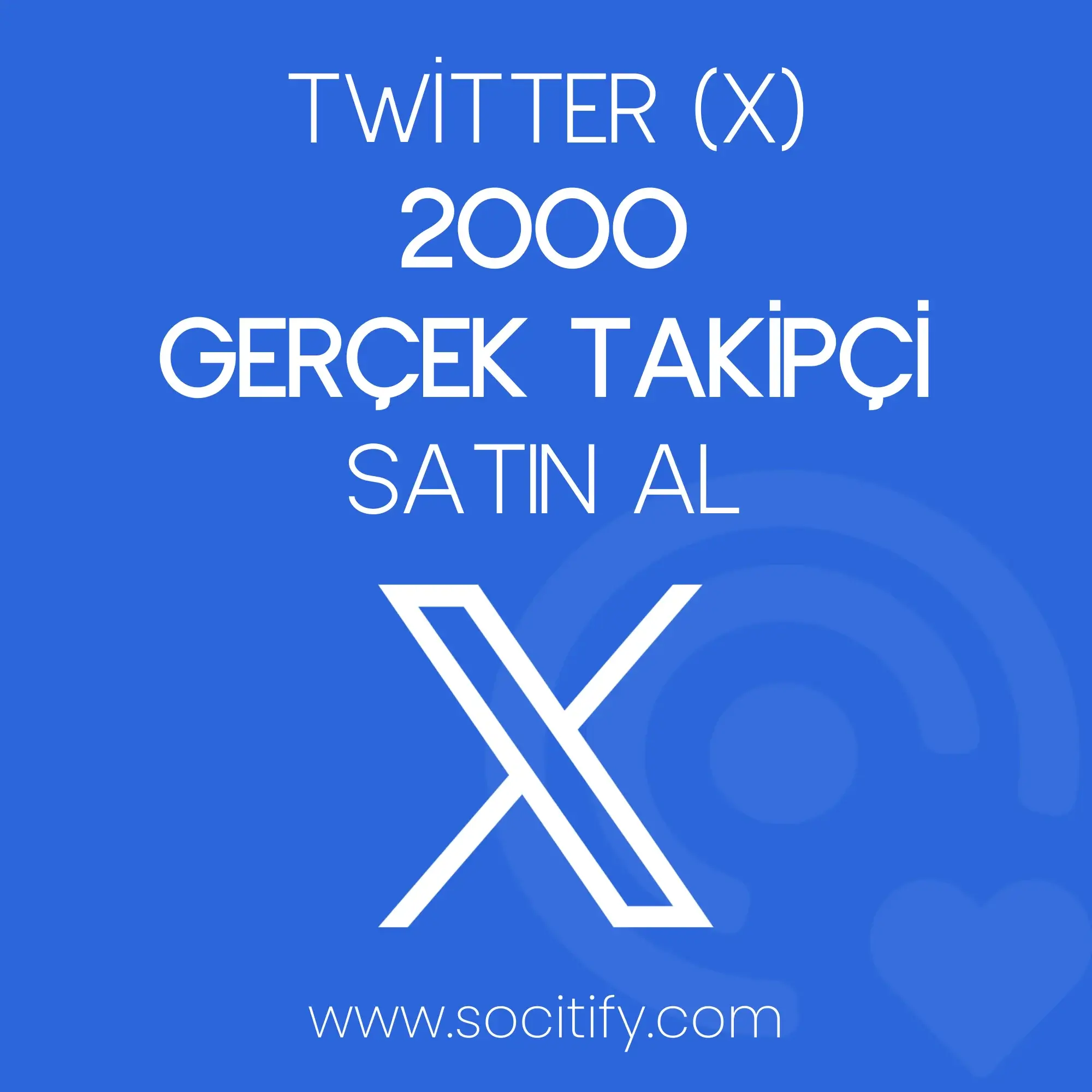 Twitter 2000 Takipçi