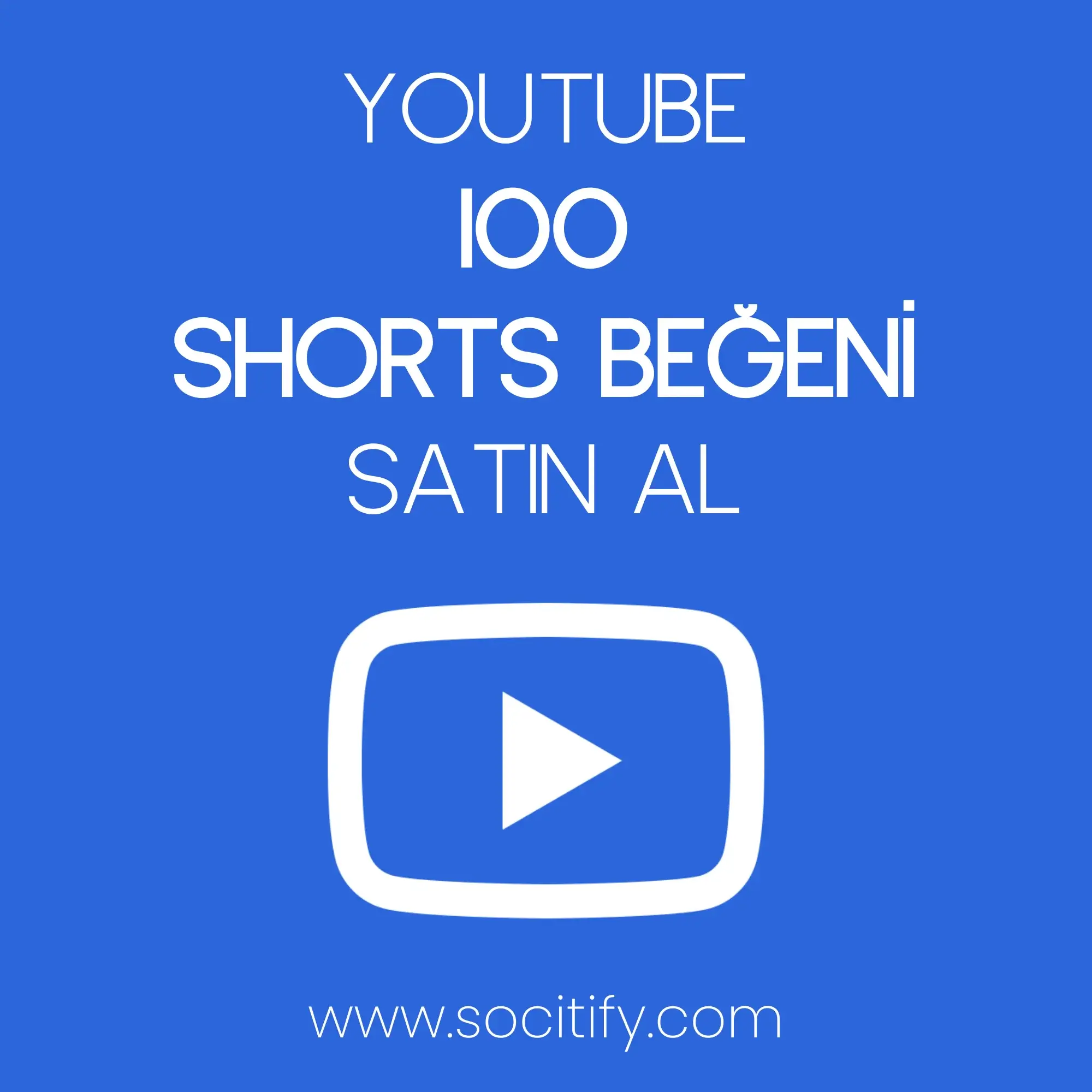 Youtube 100 Shorts Beğeni