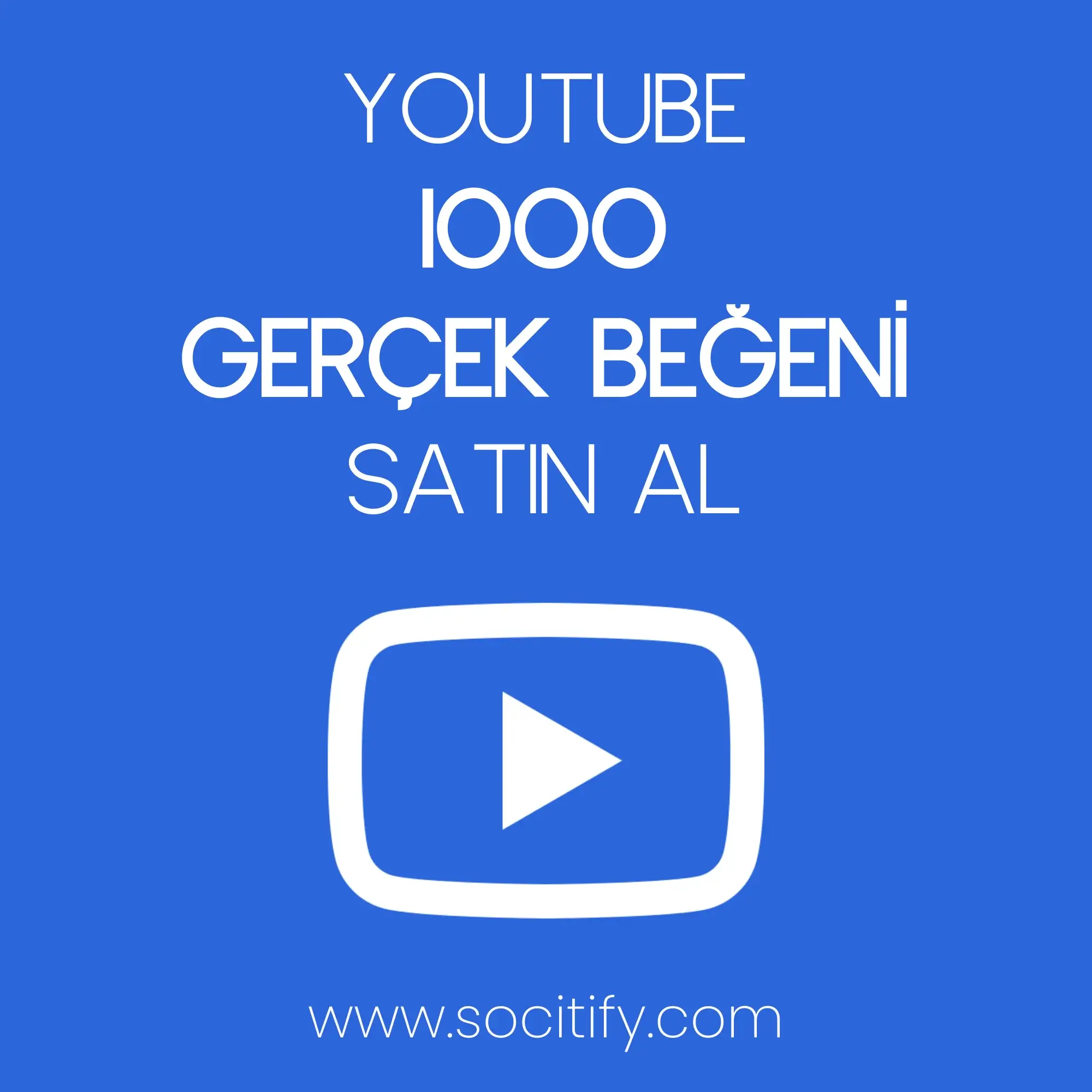 Youtube 1000 Beğeni