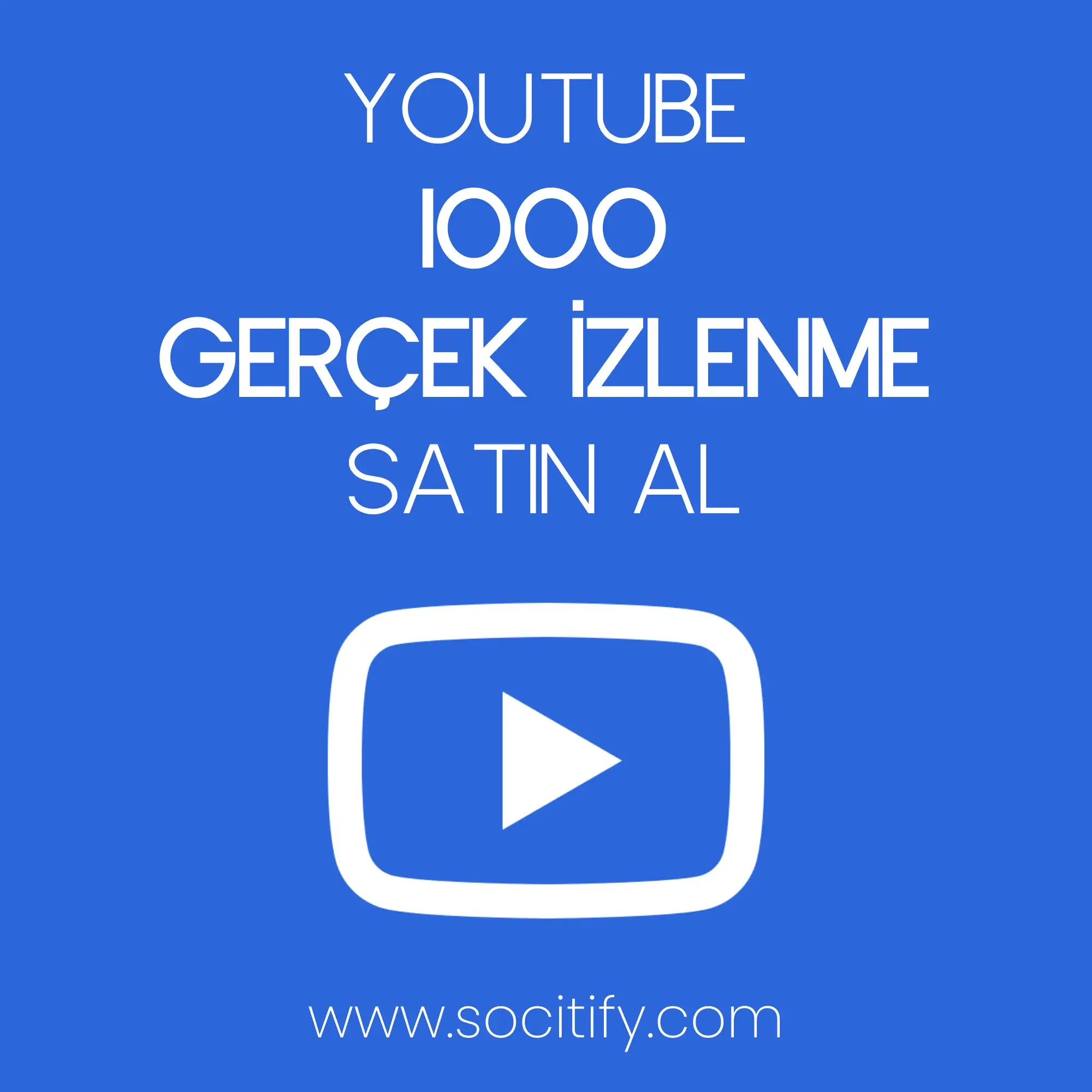 Youtube 1000 İzlenme