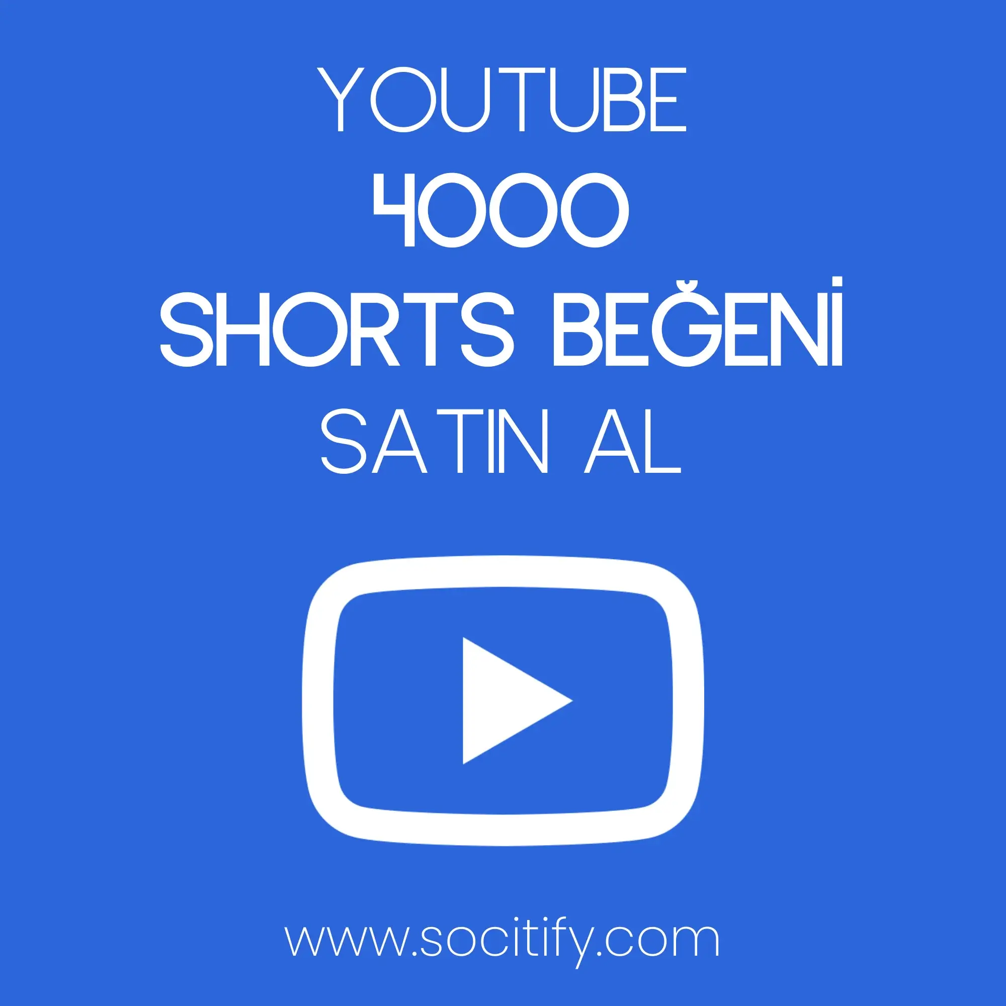 Youtube 4000 Shorts Beğeni