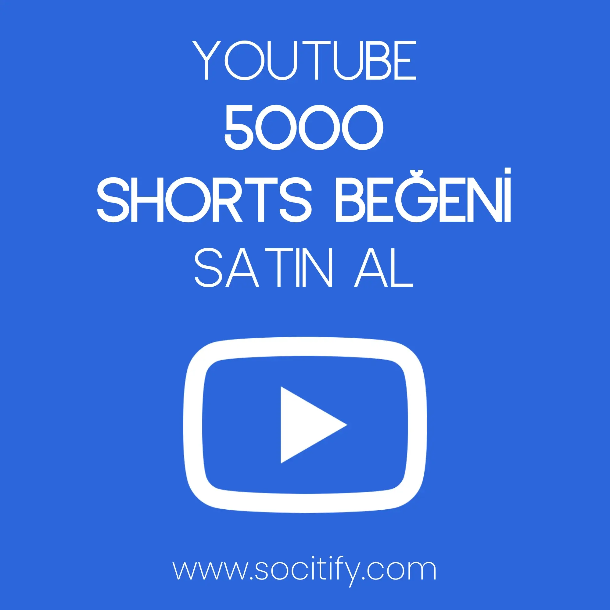 Youtube 5000 Shorts Beğeni